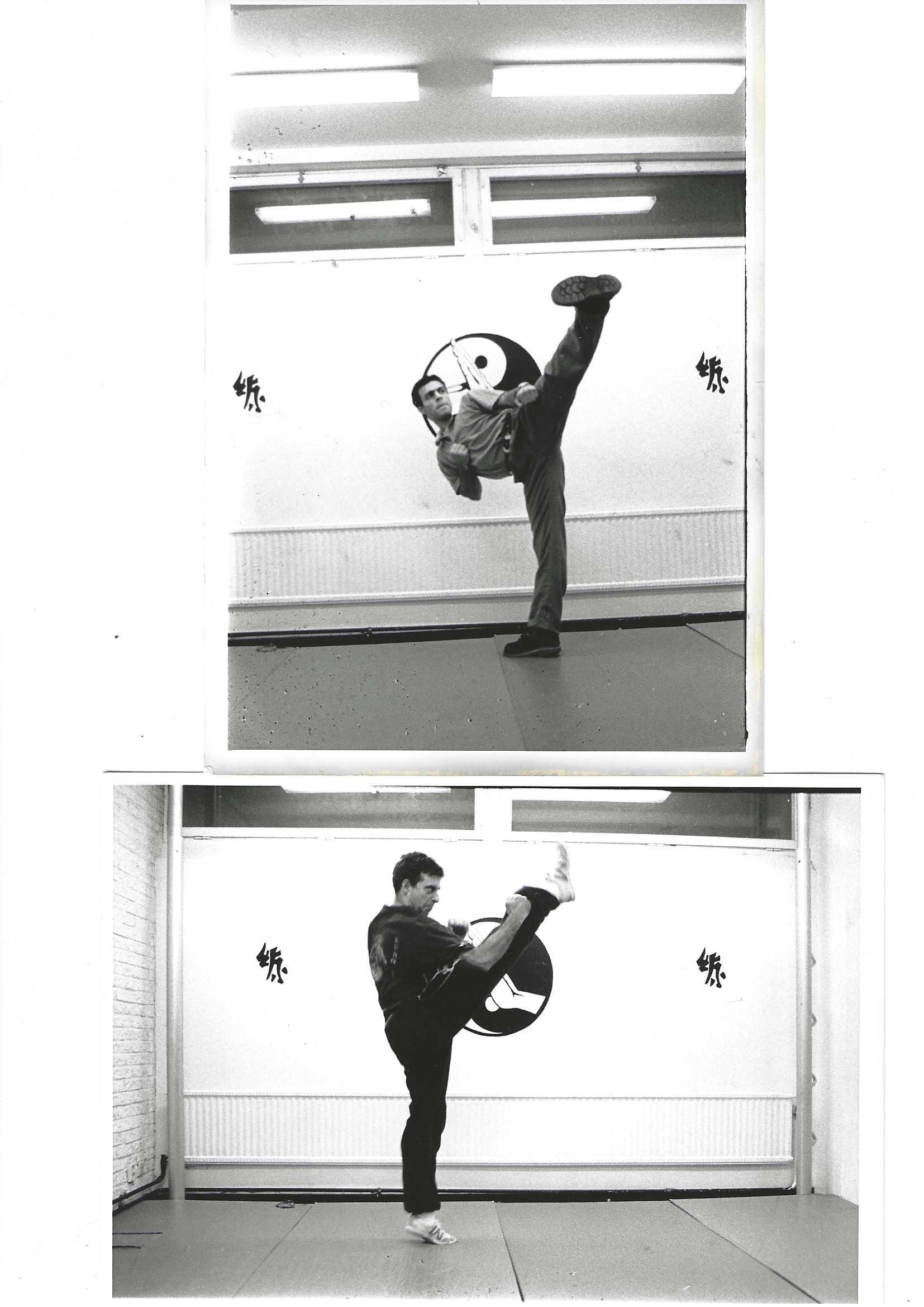 Historisk bild från Westeras Tai-Nui Club i Västerås - kampsportsträning och tävlingar sedan 1976